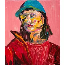 【玲廊滿藝】洪俊銘─新時代女性觀53x45.5cm