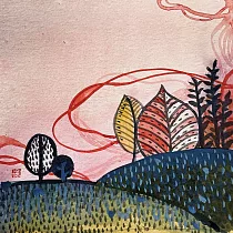 【玲廊滿藝】徐若鈞─日常III12x12cm