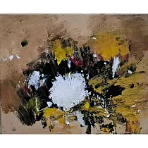 【玲廊滿藝】蔡仁德─花系列(二)27x22cm