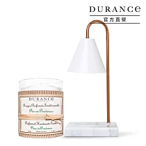 DURANCE朵昂思 經典手工精油蠟燭(180g)+南法大理石香氛融燭燈─公司貨─多款可選 普羅旺斯松樹