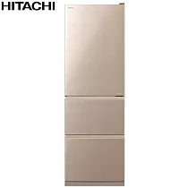 日立394公升變頻三門冰箱RV41C星燦金(CMX)