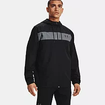 Under Armour 男 Woven防風外套─黑─1361621─001 XS 黑色