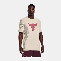 Under Armour 男 Project Rock短T─Shirt─米白─1361733─110 XL 白色