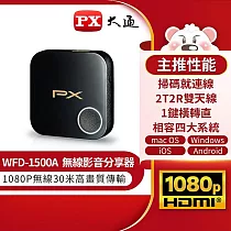 PX大通1080P高畫質無線影音分享器 WFD─1500A