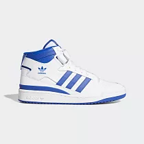 ADIDAS FORUM MID 男休閒鞋─白藍─FY4976 UK9 白色