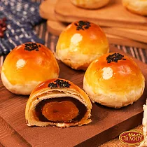 超比食品 真台灣味(蛋黃酥6入)/盒