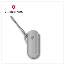 VICTORINOX 瑞士維氏 Leather Cases 質感時尚皮套 4.0670/4.0670.2/4.0670.3/4.0670.31/4.0670.49 銀灰色