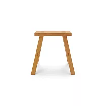 【MUJI 無印良品】橡膠木板凳/小
