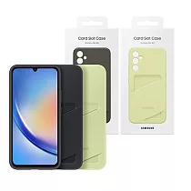 SAMSUNG Galaxy A34 5G 原廠卡夾式保護殼 (EF─OA346) 黑糖玻玻