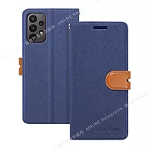 CITY For Samsung Galaxy A23 5G 浪漫都會支架皮套 藍色