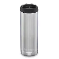 美國Klean Kanteen TK Wide寬口不鏽鋼保溫瓶473ml 原鋼色