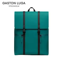 GASTON LUGA Splash 2.0 16吋個性後背包 ─ 孔雀綠