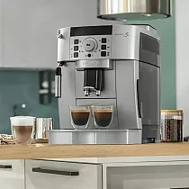 【迪郎奇DeLonghi 】黑咖啡首選 全自動義式咖啡機ECAM22.110.SB ─風雅型 熱銷經典款 銀色+黑色