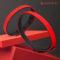 &MORE愛迪莫 Anion 負離子手環/腳環 (經典色系/紅色) ─ 手環