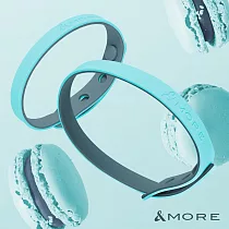 &MORE愛迪莫 Anion 負離子手環/腳環 (馬卡龍色系/粉藍) ─ 手環