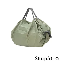 Shupatto 燈籠型素色秒收環保啪啪包─小 林綠