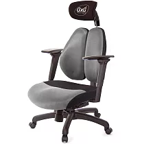 GXG 雙軸枕 DUO KING 記憶棉工學椅(3D手遊休閒扶手) TW─3608 EA9M