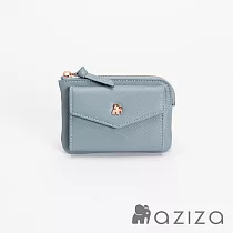 aziza CLARA鑰匙零錢包 薄暮藍