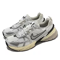Nike 休閒鞋 Wmns V2K Run 女鞋 男鞋 米白 銀 Y2K 復古 老爹鞋 FD0736─100