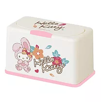 【Sanrio 三麗鷗】多功能口罩收納盒 2023兔年 凱蒂 收納盒 衛生紙盒 (約放50入)(20.5*10.5*13cm) 兔兔HELLO KITTY