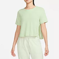 NIKE AS W NY DF S/S TOP 女短袖上衣─綠─DM7026343 L 綠色