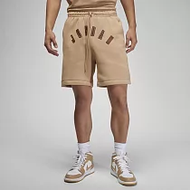 NIKE AS M J FLT MVP FLC SHORT 男休閒短褲─咖啡─FB7024200 L 棕色
