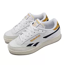 Reebok 休閒鞋 Club C Revenge 男鞋 白 深藍 麂皮 皮革 小白鞋 100033028