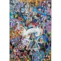 【玲廊滿藝】李佳孺CHIAJU─微笑的守護者──幸福的守護者系列39x26cm