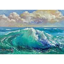 【玲廊滿藝】Meiyao Chen─海闊天空 Boundless15.5x23cm