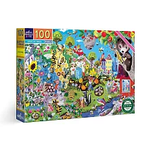 eeBoo 拼圖 ─ Love of Bees 100 Piece Puzzle 蜜蜂之愛 (100片)