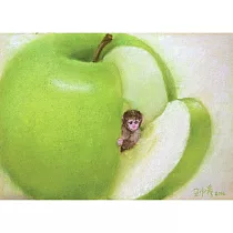 【玲廊滿藝】王中秀─我在你心裏29.7x21cm
