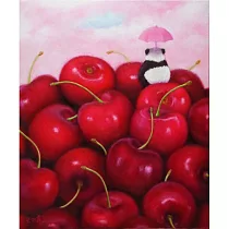 【玲廊滿藝】王中秀─恬逸小天堂31.5x41cm