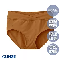 【日本GUNZE】天絲莫代爾無痕小褲(SA1070─RED) M 紅棕
