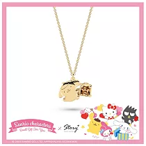 STORY 故事銀飾─Small Gift for U系列─PomPomPurin 布丁狗禮物純銀項鍊 加5cm