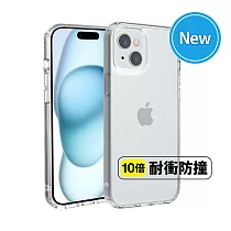 Just Mobile iPhone 15 (6.1吋) TENC Air 透明氣墊抗摔殼