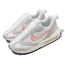 Nike 休閒鞋 Wmns Air Max Dawn 女鞋 白 灰 粉 拼接 氣墊 復古 刺繡 運動鞋 DQ5016─100