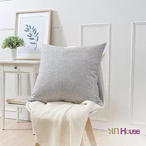 IN─HOUSE─簡約系列抱枕─條紋黑(50x50cm)/1入