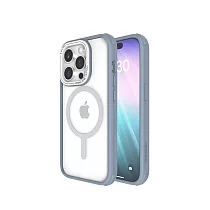 Solide iPhone 15 Pro Max Saturn土星抗菌防摔磁吸手機殼 淺藍