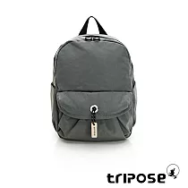 tripose MOVE微皺尼龍輕量後背包─小 優雅灰