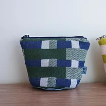 【BUWU 布物設計】針織小圓包 綠洲