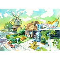 【玲廊滿藝】詞不DA藝─荷蘭風車村的假期25.5x36.8cm