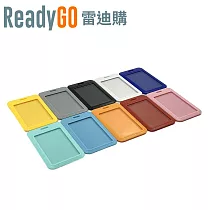【ReadyGO雷迪購】超實用生活必備小物─PP防潑水TPASS悠遊卡專用直式卡套(2入裝) (白色)