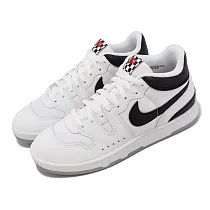 Nike 休閒鞋 Attack QS SP 男鞋 白 黑 復古 拼接 網球風 FB8938─101
