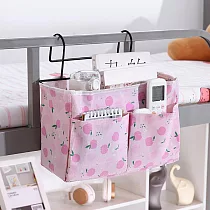 小樹屋─繽紛水果床邊吊掛式收納袋 桃子
