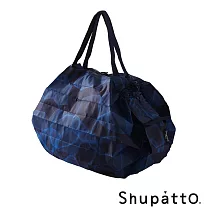 Shupatto 燈籠型海外限定北極系列秒收環保啪啪包─中 浮冰藍
