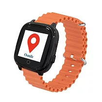 Osmile GPS1000 失智症 獨居老人 跌倒偵測 SOS 緊急救援 GPS 個人衛星定位器手錶 橘色