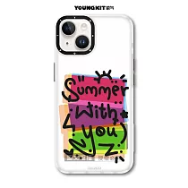 YOUNGKIT原創潮流 iPhone 14/13 6.1吋 共用 夏至系列 活力繽紛防摔手機殼 (夏日熱戀)