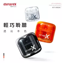 AIWA 愛華 真無線繽紛藍牙耳機 AT─X80X 黑色