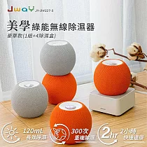 JWAY 美學綠能無線除濕器2小時極速還原 1組+4除濕盒 JY─DH327─5