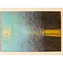 【玲廊滿藝】馬靜志 ─光明仍在36x24cm